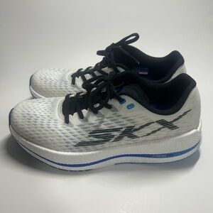 Skechers GOrun Razor 5 Men's Shoes White/Blue size 6